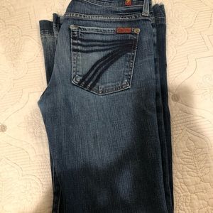 7 for all mankind, sz 29 DOjO
